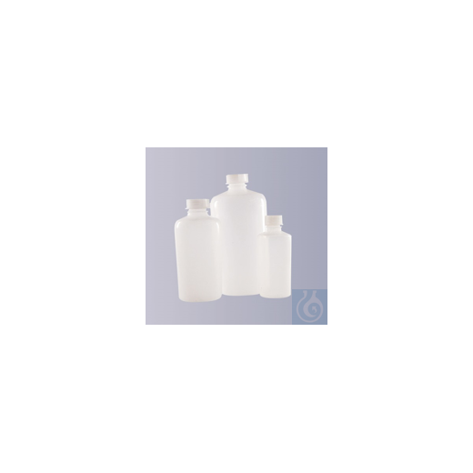 University tertiary bottle, LDPE, natural, without closure, GL 28, 2000 ml