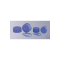 Screw cap with lip seal, blue, GL 45, PP