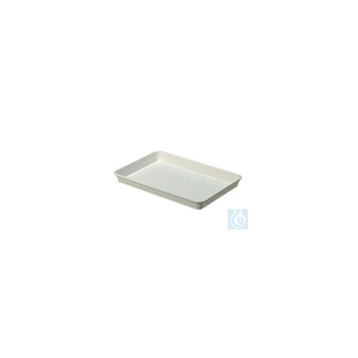 Instrument tray 270 x 190 x 30 mm, polystyrene, white