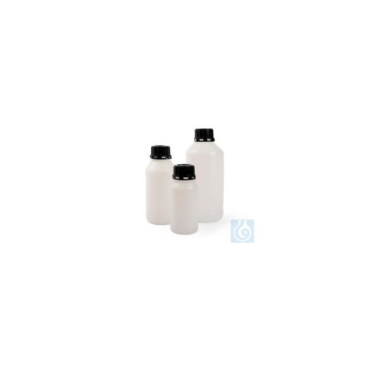 Weithalsflaschen 1000 ml, HDPE, Originalitätsverschluss, Ø 90 x H 218 mm