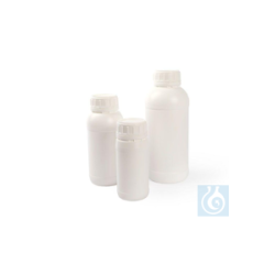 Runde Flasche 500 ml, HDPE, Originalitätsverschluss,...