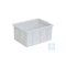 Stackable storage containers 100 litres, HDPE, W x D = 600 x 500 x H 445 mm