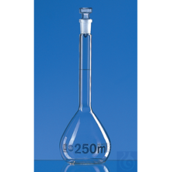 Volumetric flask, BLAUBRAND, Cl. A, DE-M 2000 ml Boro 3.3...