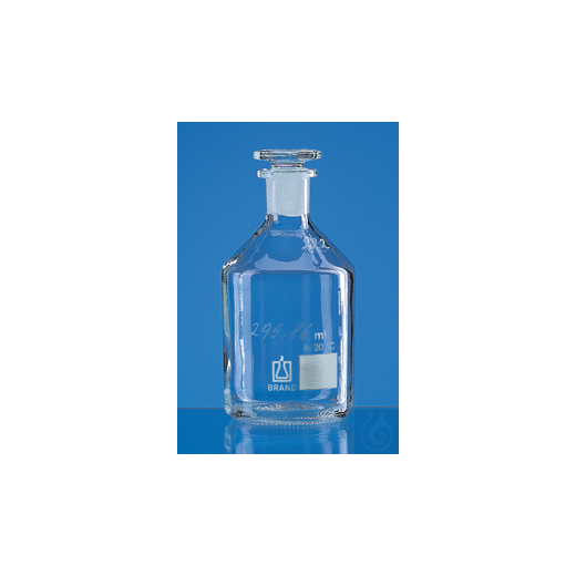 Sauerstoff-Flasche nach Winkler 100 - 150 ml, mit Glasstopfen NS 14/23
