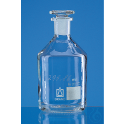 Oxygen bottle acc. to Winkler 100 - 150 ml, with glass...