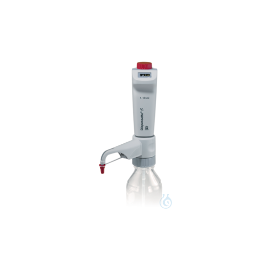 Dispensette® S, Digital, DE-M 1 -10 ml, without refill valve
