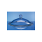 Knob lid for desiccator, Boro 3.3 nominal size 200 mm, A-D 270 mm, H. 107 mm