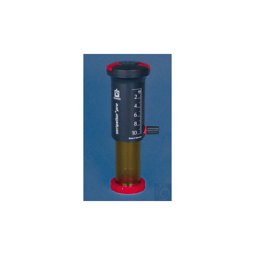 Betätigungseinheit für seripettor® pro 10 ml, PPO/PEI, mit Hastalloy-Feder