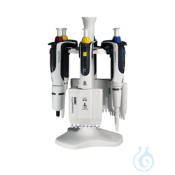 Bench stand for Transferpette® S+S-8/12 for 6 units