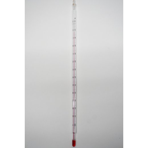 K&auml;lte Laborthermometer -100&deg;C bis 30&deg;C Laborthermoeter rote F&uuml;llung DIN 12778