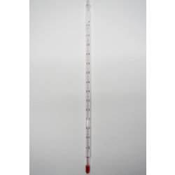 K&auml;lte Laborthermometer -100&deg;C bis 30&deg;C Laborthermoeter rote F&uuml;llung DIN 12778
