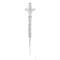 PD-Tips II, lose, unsteril 1 ml, Kolben PE-HD, Zylinder PP