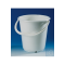 Bucket, PE-HD, without lid and spout 5 l, h. 240 mm with graduation and handle