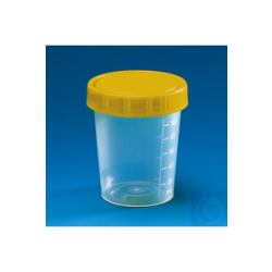 Universal container, PP, screw cap part. up to 100 ml...