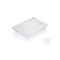 PCR plate, 96-well, colourless, for qPCR without frame raised wells PU=50 pcs.