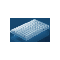 PCR plate, 96-well, colourless semi. frame, raised wells,...