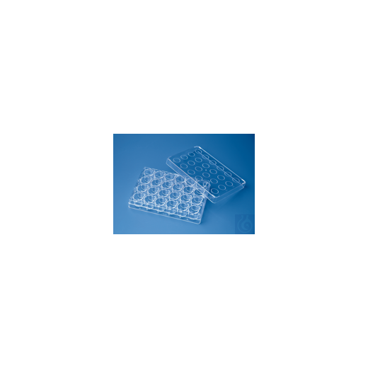 BRANDplates f. Inserts 24-well w. cover pureGrade S, individually packed, PU=10