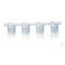 Insert Strips 9 mm f.24/6-w.BRANDplates 4 Inserts/Strip IOS,PC-Mem 0,4 µm PU=12