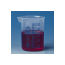 Becher, niedrige Form, PP 10 ml: 2 ml, blaue Grad.,