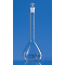 Messkolben, BLAUBRAND, Kl. A, DE-M 20 ml W, Boro 3.3 NS 12/21, Glas-Stopfen