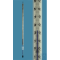 Thermometer with standard ground joint NS 14.5/23, similar to DIN, enclosed type,