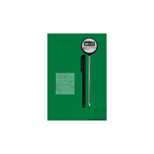 Elektronisches Digital Thermometer, Vario Therm, -50...+200:0,1&deg;C, verstellb