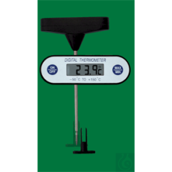 Digital Einhand-Einstech Thermometer, -50...+200:0,1°C,