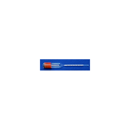 Density hydrometer, type 11, 1.300-1.360:0.001g/cm³, 160mm long, Bezu