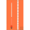 Density hydrometer, 1.000-1.200:0.002g/cm³, 280mm long, for use with