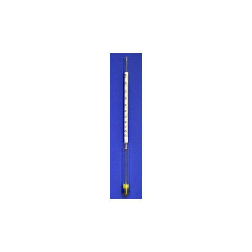Density hydrometer, 1.000-1.500:0.005g/cm³, 280-300mm long,