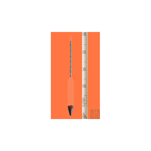 Density hydrometer, type M50-190, DIN 12791/BS 718, 1.900-1.950:0.001g/cm³,