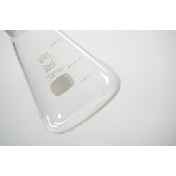 Erlenmeyerkolben mit Schliff NS 29/32 200 mL Schott Erlenmeyerflask with ST