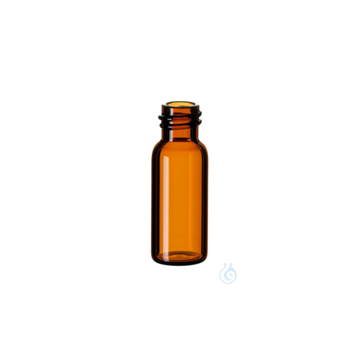 1,5ml threaded bottle, 8-425, 32x11,6mm, amber glass, 1st hydrolytic class, tight