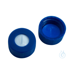 9mm PP short thread cap,blue, with hole, silicone...