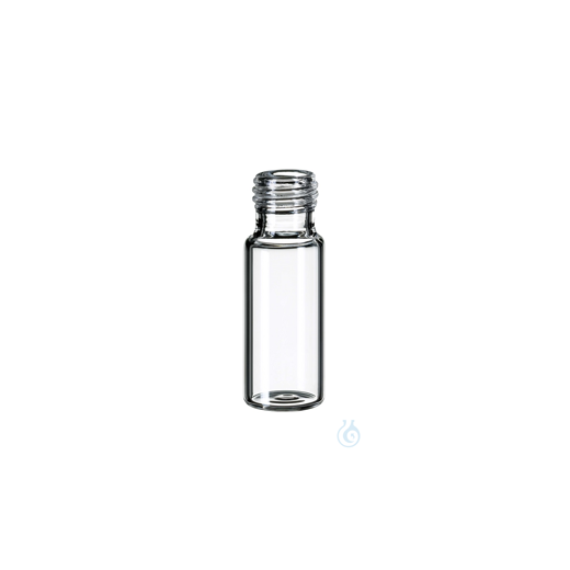 Vial ND9 1,5ml, Kurzgewindeflasche, 32x11,6mm, Klarglas, 1. hydrolyt. Klasse