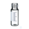 1,5ml threaded bottle ND10, 32x11,6mm, clear glass, 1. hydrol. class, wide opening