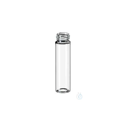 Vial ND15, 8 ml Gewindeflasche, 61 x 16,6 mm, Klarglas, 10 x 100 Stück