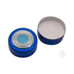 20mm UltraClean Magnetische Bimetall-Kappe, blau/silber,...