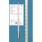 Tropfpunkt Thermometer nach Ubbelohde, ähnlich DIN, Einschlussform, 0+110:1°C,