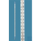 Quartz glass thermometer, laboratory type, enclosed type, 0+750:2°C, capillary run