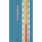Stockthermometer mit Feinteilung, Einschlussform, 0+50:0,2°C, Kapillare