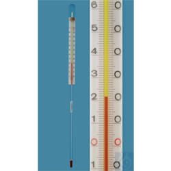Stick thermometer with fine graduation, enclosed type,...