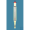 Cylinder thermometer in plastic socket, enclosed type, 0+50