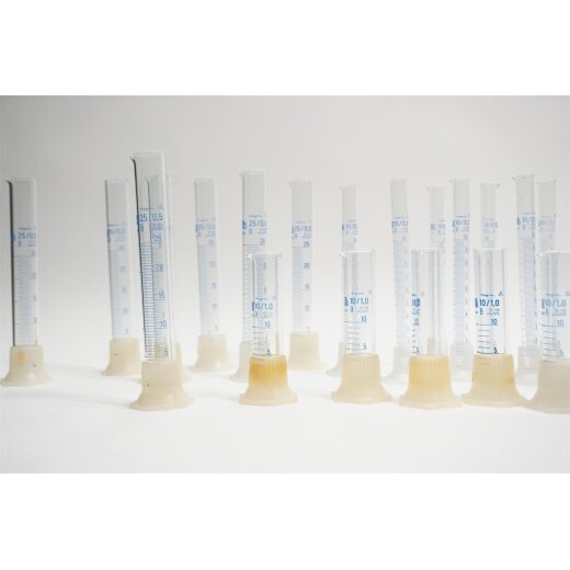 Messzylinder 10 mL 25 mL hohe Form niedere Form Zylinder Laborbedarf