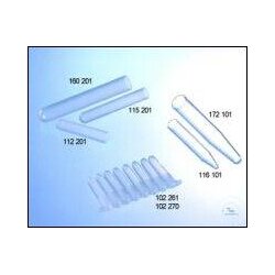 RÖHRCHEN, 12 ML, PP, 16/100 MM, RUNDER B, NATUR, 400...