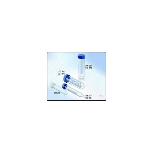 TUBES, 50 ML, PP, 30/115 MM, CONICAL BOTTOM, CEL