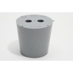 Gummistopfen Laborstopfen mit 3,4,5,6,7mm Loch konisch...