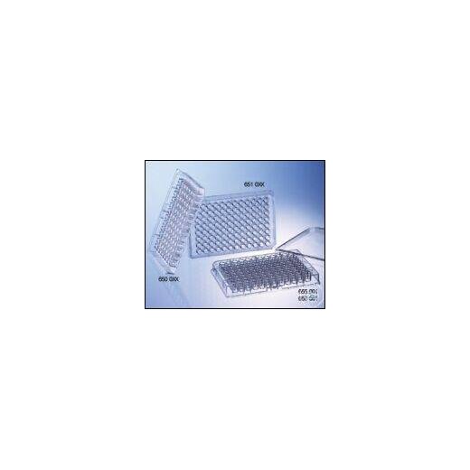 MICROPLATE, 96 WELL, PS, F-BOTTOM, TRANS, MICROLON®, HIGH BINDING, 10 PCS./B