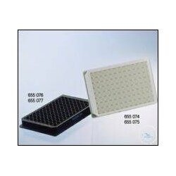 MICROPLATE, PS, 96 WELL, F-BOTTOM (CHIMNEY, WHITE,...