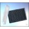 MICROPLATE, 96 WELL, PP, F-BOTTOM (CHIMNEY, BLACK, 10 PCS./BLD.)